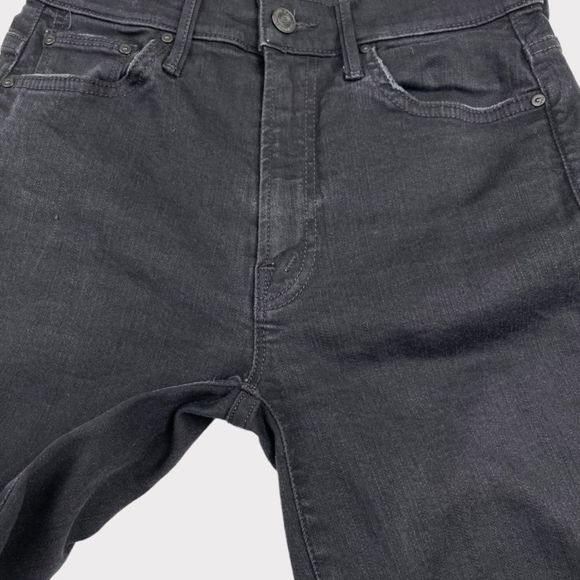 MOTHER The Insider Crop Step Fray Jeans in Not Guilty Women's Size 26 - Picture 5 of 13